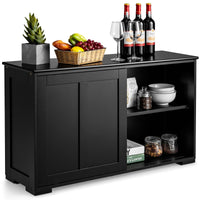 Giantex Buffet Sideboard Cabinet, Home Storage Cabinet Shelf