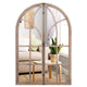Giantex Arched Window-Like Wall Mirror 88 x 60CM, Decorative Arch Mirror