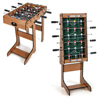 Giantex Folding Foosball Table, 27in Football Table