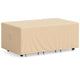 Patio Furniture Cover 420D Oxford Fabric Outdoor Table Set Cover with Padded Handle