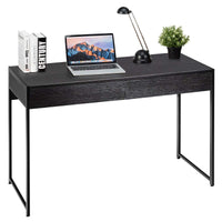 Giantex Computer Desk, Home Office Desk w/ 2 Drawers & Sturdy Steel Frame