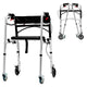 2-Button Folding Walker, Height Adjustable Walking Aid