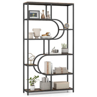 Giantex 5-Tier Bookshelf Etagere Bookcase