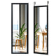 Giantex Over The Door Wall, 120CM x 37CM Full Length Mirror with Hanging Hooks, Wall Mounted Dressing Mirror
