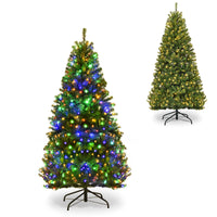 270cm Pre-Lit Artificial Christmas Tree w/ 1030 LED Lights