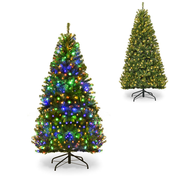 270cm Pre-Lit Artificial Christmas Tree w/ 1030 LED Lights