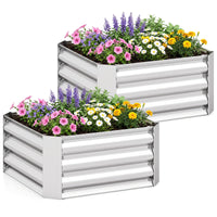 Galvanized Raised Garden Bed Kit