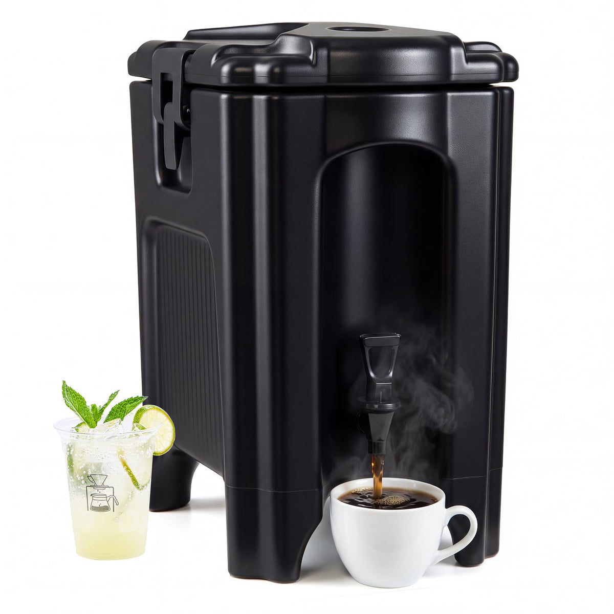 Giantex 18 L Insulated Beverage Dispenser, Hot and Cold Drink Server Carrier