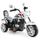 6V Kids Motorcycle 3-Wheel with Headlight and Horn White