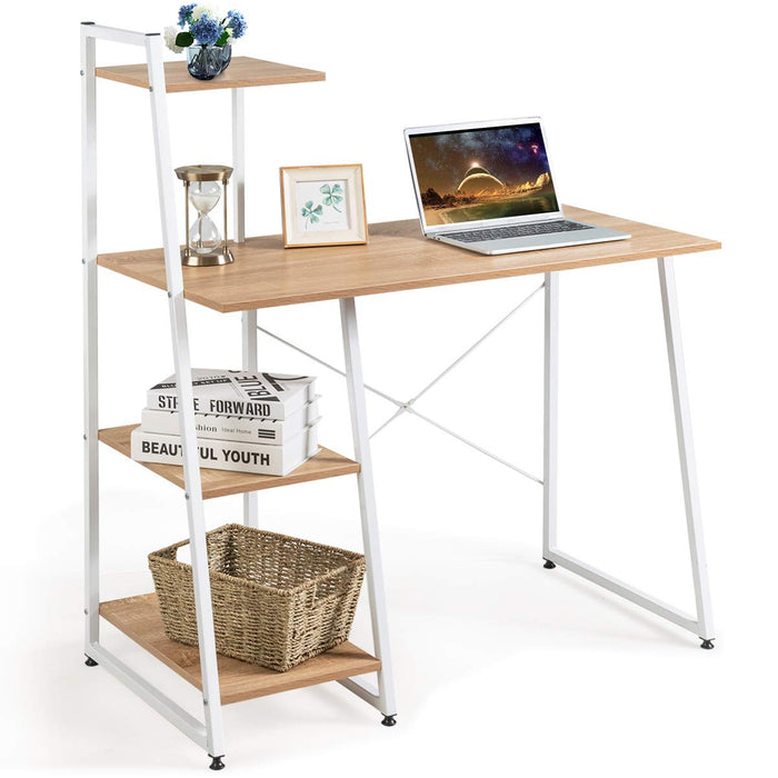Computer Desk, Wooden Home Office Desk Writing Table