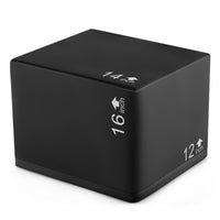 3 in 1 Foam Plyometric Box, 12/14/16 Inch Foam Jumping Box