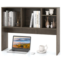 Countertop Storage Hutch with 4 Cubes for Dorm Home Office College Dressing Tabletop
