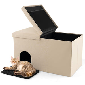 Cat Litter Box Enclosure Hidden Furniture