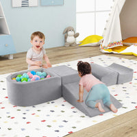 5-Piece Kids Climb and Crawl Soft Playset with Machine-Washable Covers