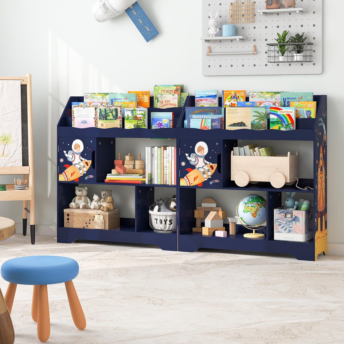 Toy Storage Organizer Display Stand for Playroom