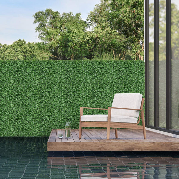 12 Pieces 50 x 50 cm Artificial Grass Wall Panels