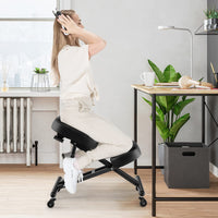 Giantex Ergonomic Kneeling Chair, Height Adjustable Kneeling Stool