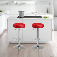 Bar stool, Pub Swivel Barstool Height Adjustable Pub Chairs, Counter Height Bar Stool W/ PU leather