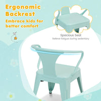 Kid’s Table and Chair Set with Adjustable Foot Pads