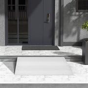 Door Threshold Ramp, 86.5 x 54 x 10.5 cm Rise Wheelchair Threshold Ramp