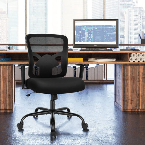 Big and Tall Office Chair 400lbs, Ergonomic Mesh Desk Computer