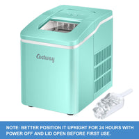 Countertop Ice Maker, Bullet Ice Cubes Ready in 8 Mins
