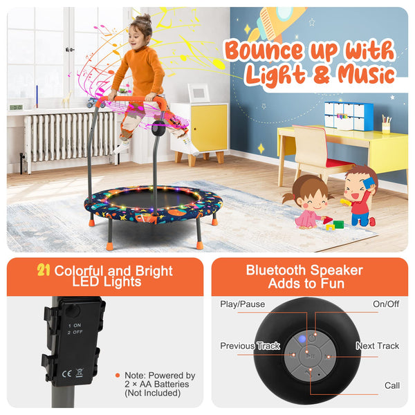 Giantex 36'' Trampoline for Kids, Mini Toddler Trampoline