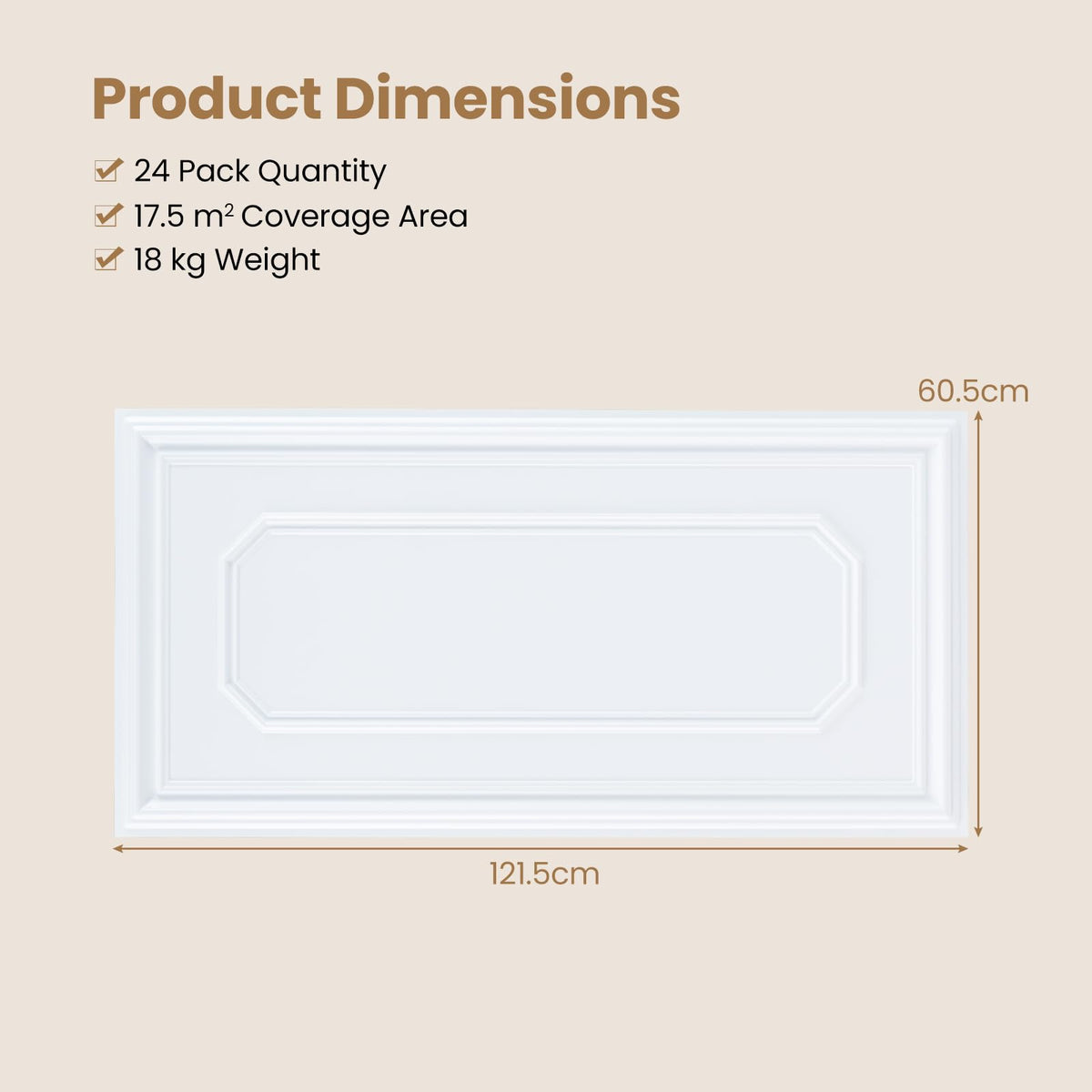 Ceiling Tiles Decorative PVC 3D Wall Panels Waterproof and Paintable
