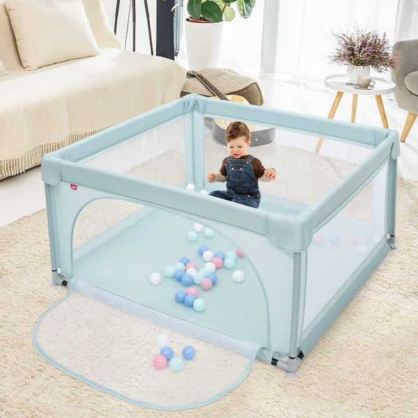Playpen Baby Toddlers Safety Activity Fence with 50 Ocean Balls