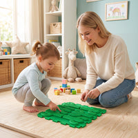 6 PCS Sensory Mats for Kids with Rich Colors for Children Aged 3+ Years Old