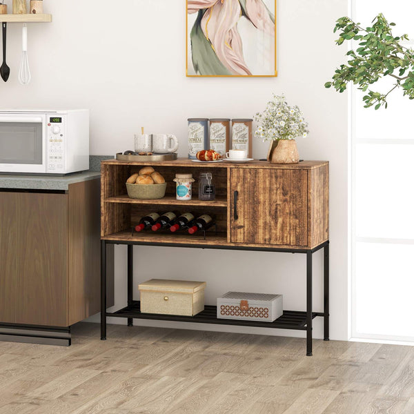 Giantex Buffet Sideboard with Power Outlets & USB Ports
