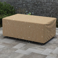 Patio Furniture Cover 420D Oxford Fabric Outdoor Table Set Cover with Padded Handle