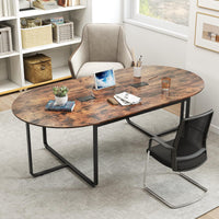 240.5cm Oval Conference Table