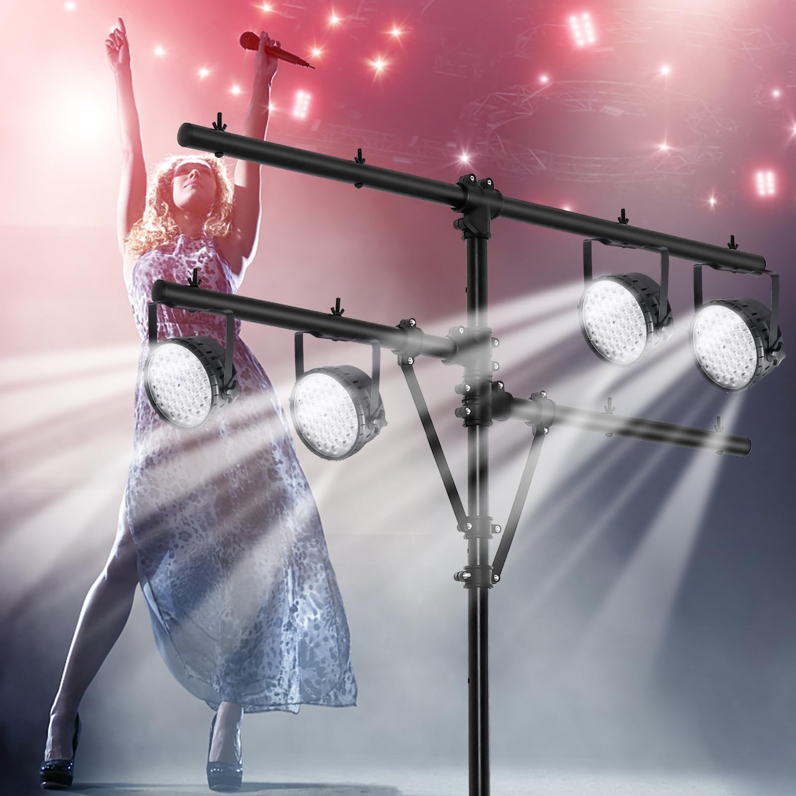 Giantex Audio Mobile DJ Light Stand, LED Light Stand – Giantex.au