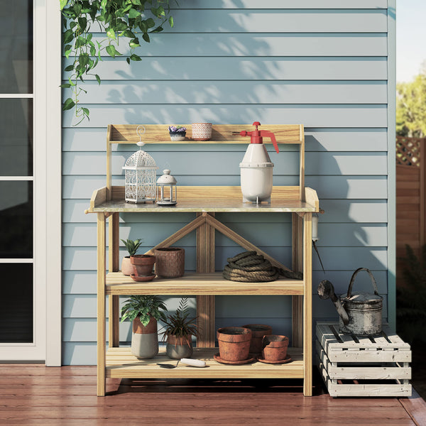 Giantex Outdoor Garden Potting Bench