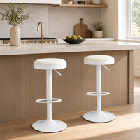 Giantex Bar Stools Set of 2, Kitchen Bar Stools Counter Height Chairs