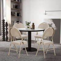 6 Pieces Foldable Chairs, Portable Folding Chairs