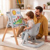 7-in-1 Convertible Foldable Baby High Chair w/Adjustable Tray
