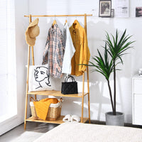 Giantex Bamboo Garment Rack