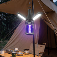USB-C Rechargeable Outdoor Bug Zapper with Foldable Camping Lantern