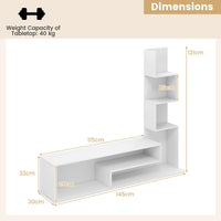 Giantex Cube TV Stand for TVs up to 50”, Media Console Table