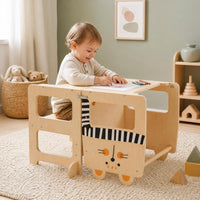 3-in-1 Toddler Kitchen Step Stool