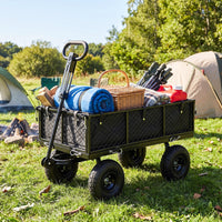 400 KG Utility Wagon with 26 CM All-Terrain Tires and Rotating Handle