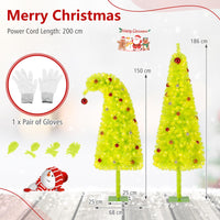 1.5M Pre-Lit and Pre-Decorated Christmas Tree with 4 Lighted Gift Boxes