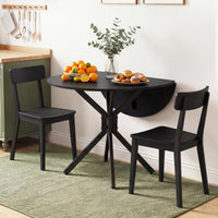 80cm Folding Dining Table with Drop Leaves