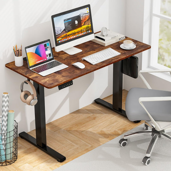 Giantex Electric Standing Desk, 120 x 60 cm Sit Stand Home Office Desk