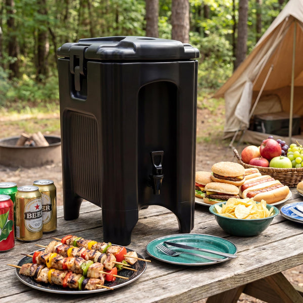 Giantex 18 L Insulated Beverage Dispenser, Hot and Cold Drink Server Carrier
