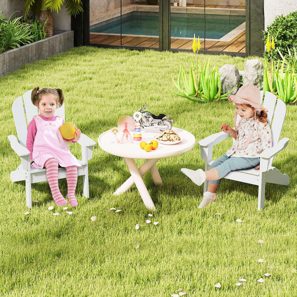 All-Weather HDPE Toddler Lawn Chair with Ergonomic Design