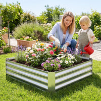 Galvanized Raised Garden Bed Kit