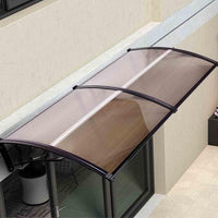 Weather-resistant Canopy for Front Door Awning Transparent Door Roof Protection